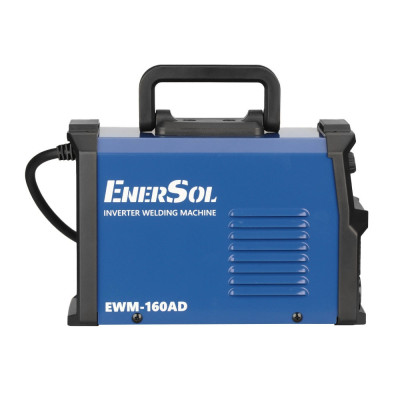 EnerSol Зварювальний апарат інверторний EWM-160AD 20-160А 7.2кВт 160-260В 3.1кг