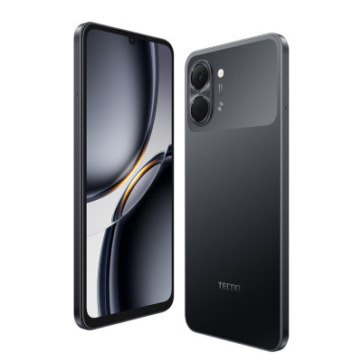 TECNO Смартфон Spark Go 3 (KM3) 6.75" 4/64ГБ, 2SIM, 5000мА•год, Ink Black