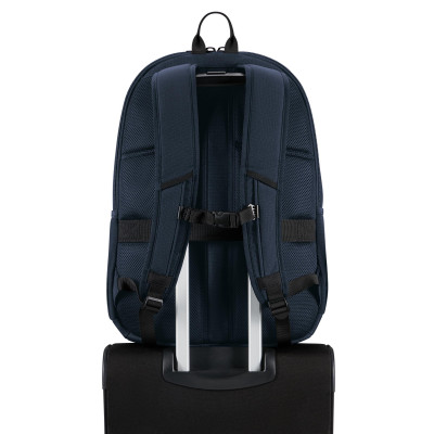 American Tourister Рюкзак для ноутбука 17.3" American Tourister, Urban Groove UG26 backpack, поліестер, 34л, синій American Tourister Рюкзак для ноутбука 17.3" American Tourister, Urban Groove UG26 backpack, поліестер, 34л, синій