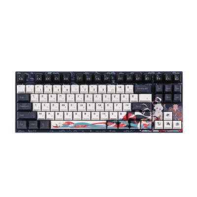 Varmilo Клавіатура механічна VPM87 Chang'e 87Key, EC V2 Sakura, USB-A, EN, White Led, Синій