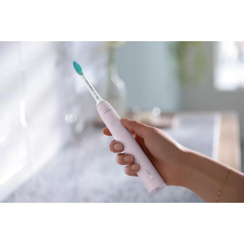 Philips Щітка зубна електр. Sonicare Gemini 3100, 31т. колив/хв, насадок-1, футляр, рожевий