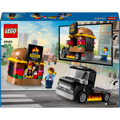 LEGO Конструктор City Вантажівка з гамбургерами LEGO Конструктор City Вантажівка з гамбургерами
