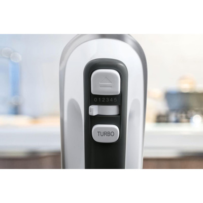 Gorenje Міксер ручний 500Вт, насадки-4 вінчика, турборежим, білий-нерж Gorenje Міксер ручний 500Вт, насадки-4 вінчика, турборежим, білий-нерж