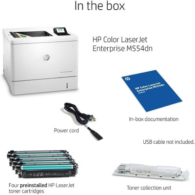 HP Принтер А4 HP Color LaserJet Enterprise M554dn