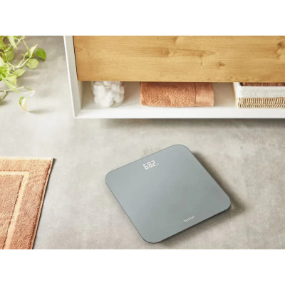 Tefal Ваги Tefal підлогові Classic, 180кг, AAAx3 в комплекті, скло, сірий