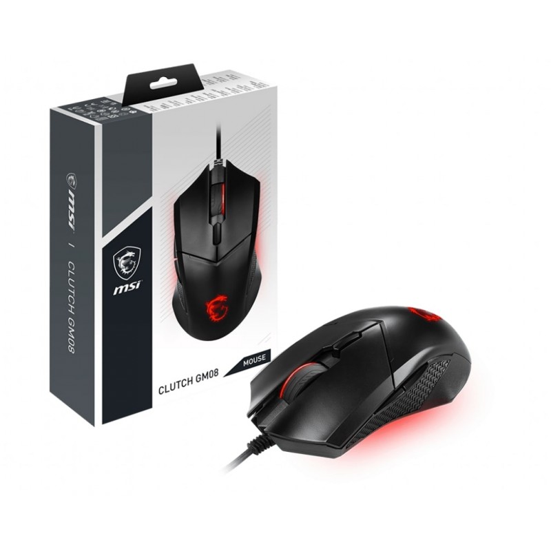 MSI Миша Clutch GM08 GAMING Mouse S12-0401800-CLA