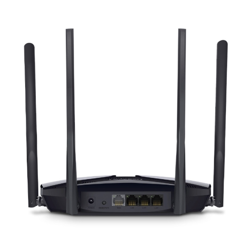 Mercusys Маршрутизатор MR80X AX3000 3xGE LAN 1xGE WAN MU-MIMO OFDMA