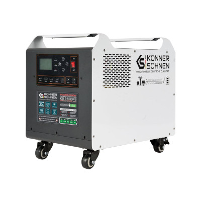 Könner & Söhnen Портативна електростанція KS 2500PS, 2500Вт, 2560 Вт·год, LifePo4, 31кг