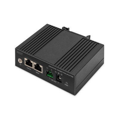 Digitus Розгалужувач DIGITUS Gigabit Ethernet PoE splitter, Industrial, 60W