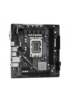 ASRock Материнська плата H610M-HVS s1700 H610 2xDDR4 HDMI VGA mATX