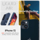 Spigen Чохол для Apple iPhone 15 Liquid Air, NavyBlue