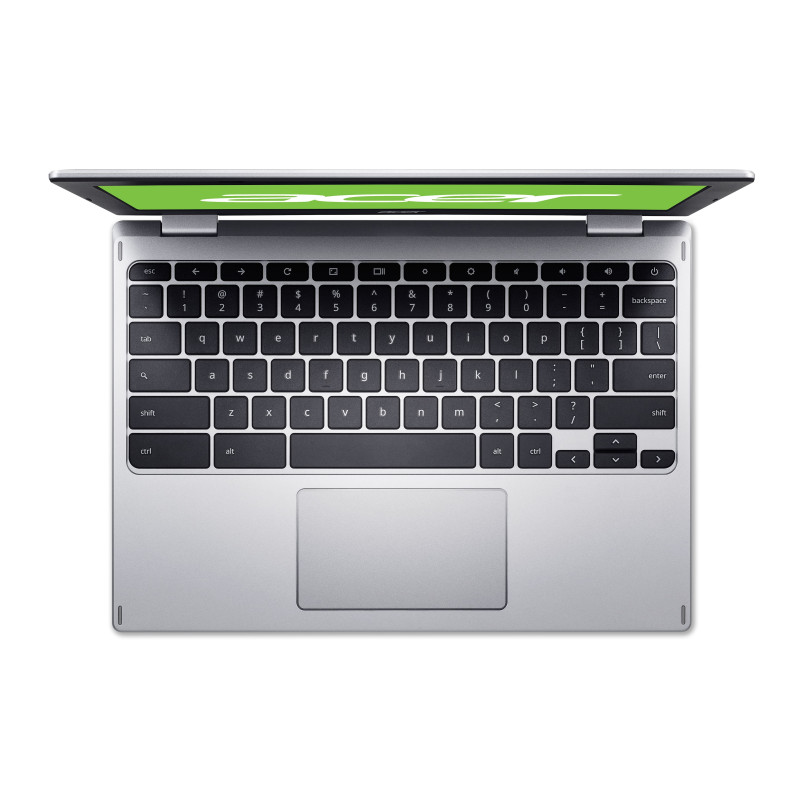 Acer Ноутбук Chromebook CB311-11H 11" IPS, MediaTek MT8183, 4GB, F64GB, UMA, ChromeOS, сріблястий