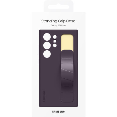 Samsung Чохол для Galaxy S24 Ultra (S928), Standing Grip Case, фіолетовий темний