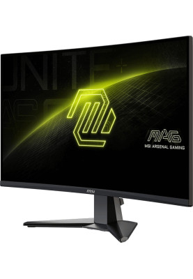 MSI Монітор 27" MAG 27C6X 2xHDMI, DP, USB-C, 2xUSB, Audio, VA, 250Hz, 1ms, sRGB 99%, CURVED, AdaptiveSync