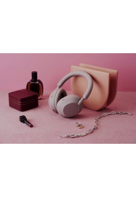 Sony Навушники Over-ear WH-1000XM5 BT 5.2, ANC, Hi-Res, AAC, LDAC, Wireless, Mic, Розовий