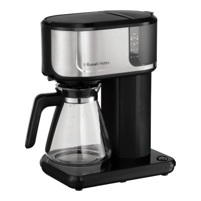 Russell Hobbs Кофеварка Attentiv, 1.25л, мелена, чорно-срібний