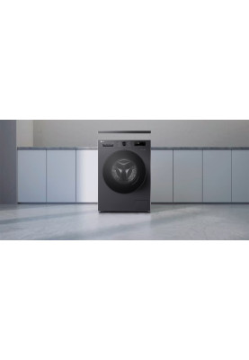LG Пральна машина, фронтальна, 7 кг, A+++, антрацит