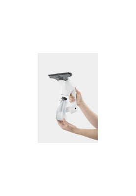 Karcher Пилосос віконний WV 1 Plus, вода -0.1л, автон. робота до 25хв, вага-0.5кг, білий