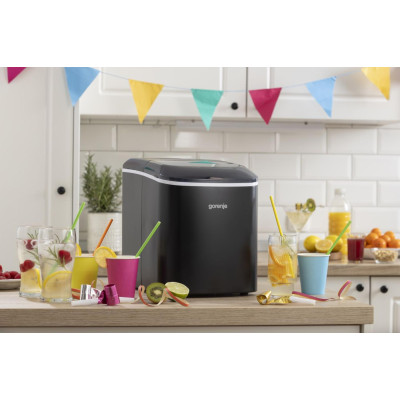 Gorenje Льодогенератор побутовий, 15кг/добу, 2,2л, чорний