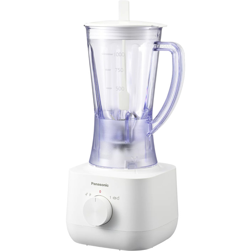 Panasonic Блендер стаціонарний, 450Вт, чаша-1350мл, млин., для спецій, білий Panasonic Блендер стаціонарний, 450Вт, чаша-1350мл, млин., для спецій, білий