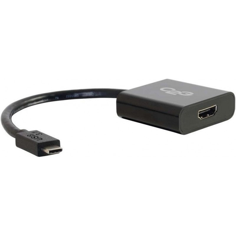 C2G Адаптер USB-C на HDMI чорний