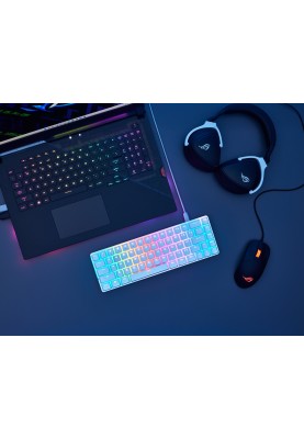 ASUS Клавіатура ROG Falchion Ace LED 68key NX RD USB White