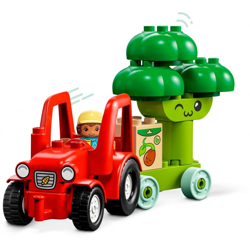 LEGO Конструктор  DUPLO My First Трактор для вирощування фруктів та овочів