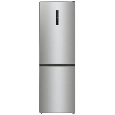 Gorenje Холодильник з нижн. мороз. камерою 185х60х60см, 2 двері, 203 (99) л, А ++, Total NF, зона св-ті, зовн. диспл, нерж