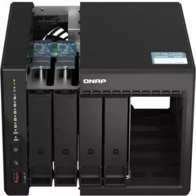 QNAP Мережеве сховище TS-453E-8G (2.5GbE HDMI USB 3.2 Gen2)