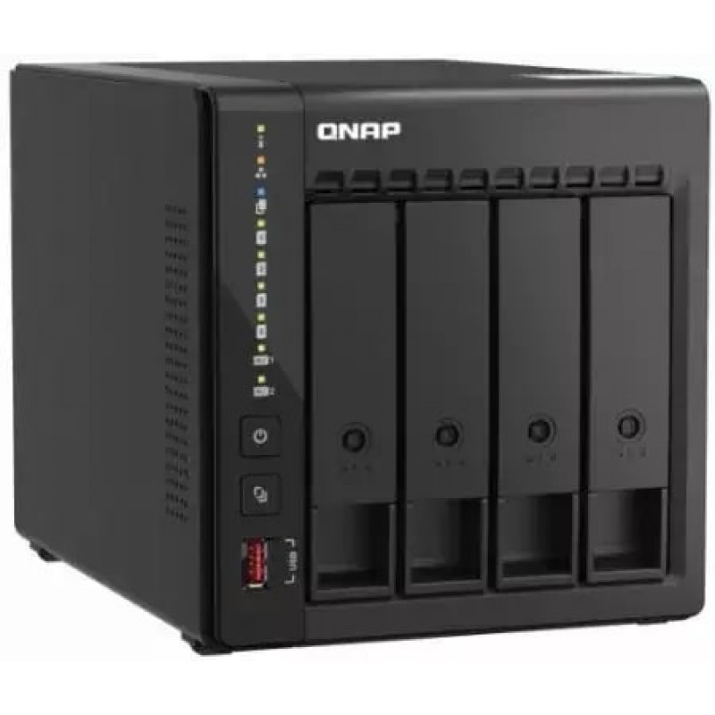 QNAP Мережеве сховище TS-453E-8G (2.5GbE HDMI USB 3.2 Gen2)