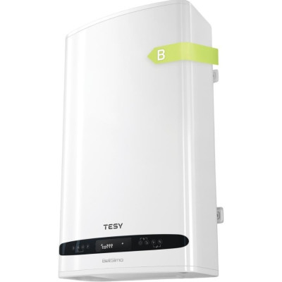 Tesy Водонагрівач електр. Bellislimo Cloud плоский GCR 502722 E31 ECW Wi-Fi, 50л, 2,2 кВт, ун. монтаж, електр. кер-ня, B, білий