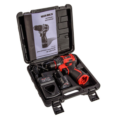 Vitals Шурупокрут-дриля акумуляторна Master AU 1232c BL Kit 12В акб 1х2А·рік 32Нм 400·1400об/хв 1.37кг Vitals Шурупокрут-дриля акумуляторна Master AU 1232c BL Kit 12В акб 1х2А·рік 32Нм 400·1400об/хв 1.37кг