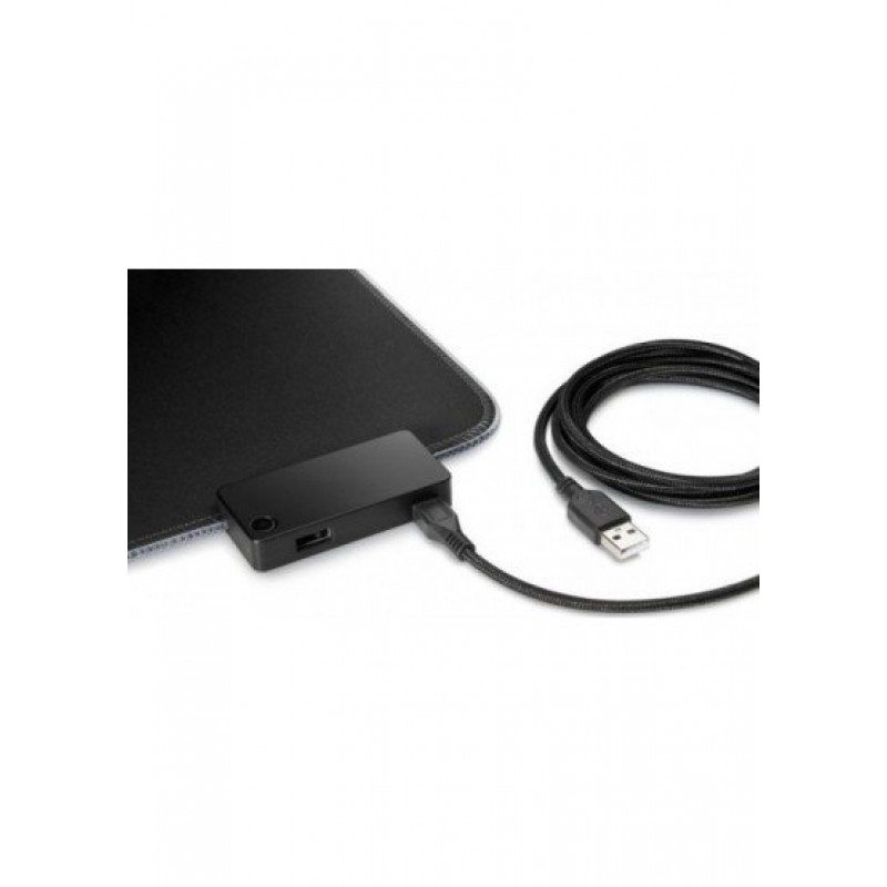 HP Ігрова поверхня Pavilion Gaming 400, LED, M, (350х280х4мм), чорний
