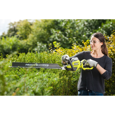 Ryobi Кущоріз мережевий RHT8165RL 800Вт 65см крок різу 34мм 4кг Ryobi Кущоріз мережевий RHT8165RL 800Вт 65см крок різу 34мм 4кг