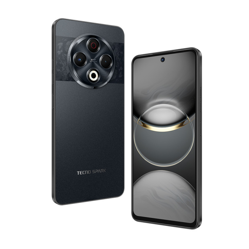 TECNO Смартфон Spark 30 (KL6) 6.78" 8/256ГБ, 2SIM, 5000мА•год, Stellar Shadow
