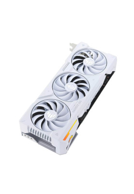 ASUS Відеокарта GeForce RTX 4070 Ti SUPER 16GB GDDR6X TUF-RTX4070TIS-16G-BTF-WHITE білий