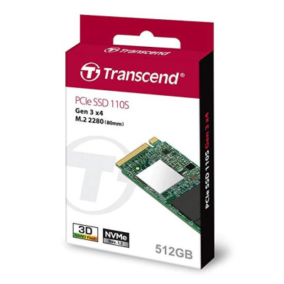 Transcend Накопичувач SSD M.2 512GB PCIe 3.0 MTE110