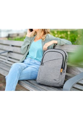 Trust Рюкзак Avana 16" Eco Grey