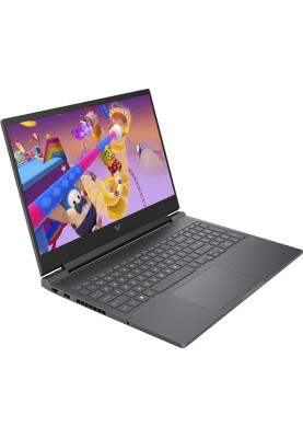 HP Ноутбук Victus 16-s0019ua 16.1" FHD IPS AG, AMD R5-7640HS, 16GB, F512GB, NVD3050-6, DOS, чорний