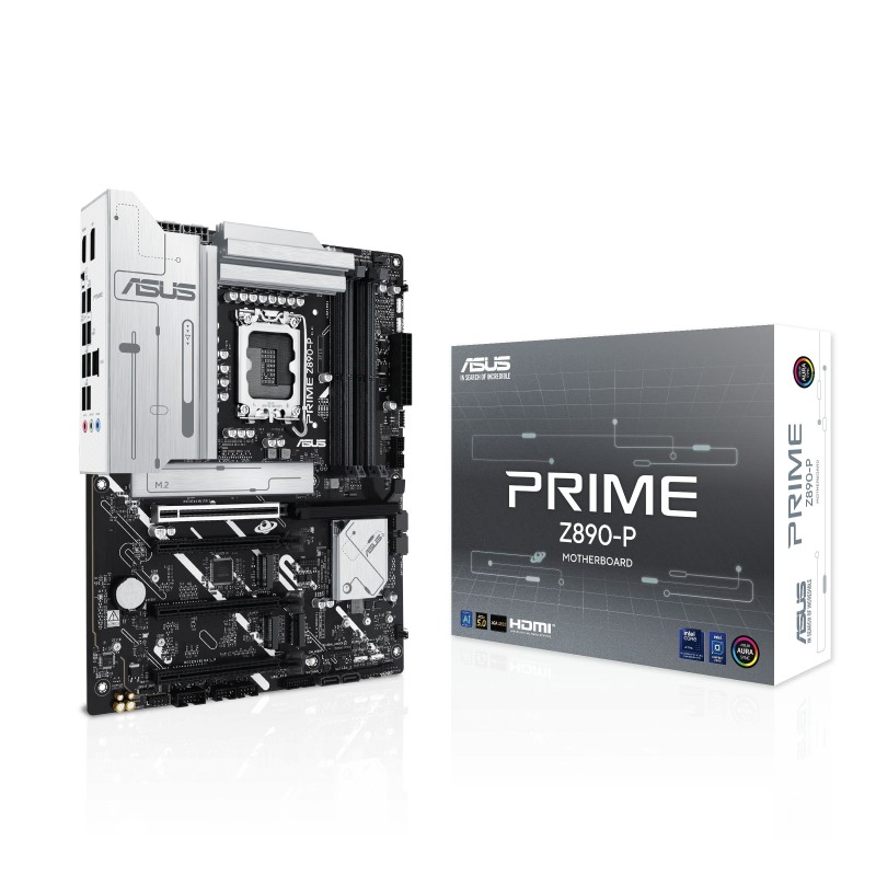 ASUS Материнcька плата PRIME Z890-P s1851 Z890 4xDDR5 M.2 HDMI DP ATX