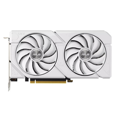 ASUS Відеокарта GeForce RTX 4060 Ti 8GB GDDR6 DUAL OC EVO білий DUAL-RTX4060TI-O8G-EVO-WHITE