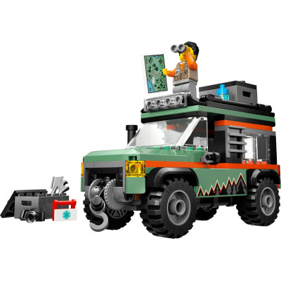 LEGO Конструктор LEGO City Позашляхова гірська вантажівка 4x4 LEGO Конструктор LEGO City Позашляхова гірська вантажівка 4x4