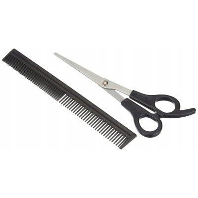 Moser Машинка для стрижки Wahl Home Pro 300, мережа, вібраційний мотор, насадок-10, кейс, масло та ножиці у компл., сталь, чорний