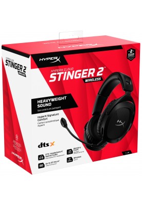 HyperX Гарнітура Cloud Stinger 2 USB/WL Black