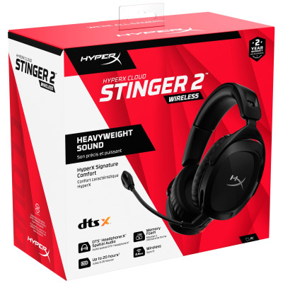 HyperX Гарнітура Cloud Stinger 2 USB/WL Black