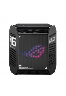 ASUS Маршрутизатор ROG Rapture GT6 1PK black AX10000 3xGE LAN 1x2.5GE WAN 1xUSB 3.2 g1 WPA3 OFDMA MESH