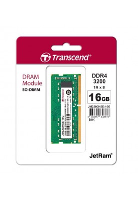 Transcend Пам'ять ноутбука DDR4 16GB 3200