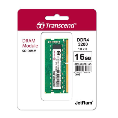 Transcend Пам'ять ноутбука DDR4 16GB 3200
