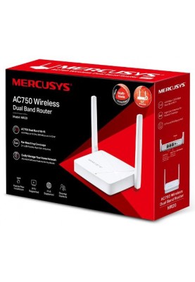 Mercusys Маршрутизатор MR20 AC750, 2xFE LAN, 1xFE WAN