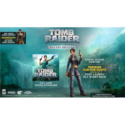 Games Software Гра консольна PS5 Tomb Raider: Legacy of Atlantis – Day One Edition, BD диск